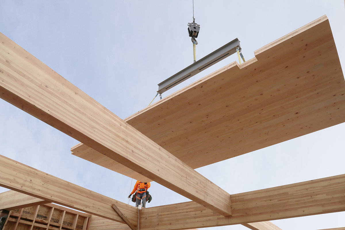 This prefab tiny home is made sustainably from cross-laminated